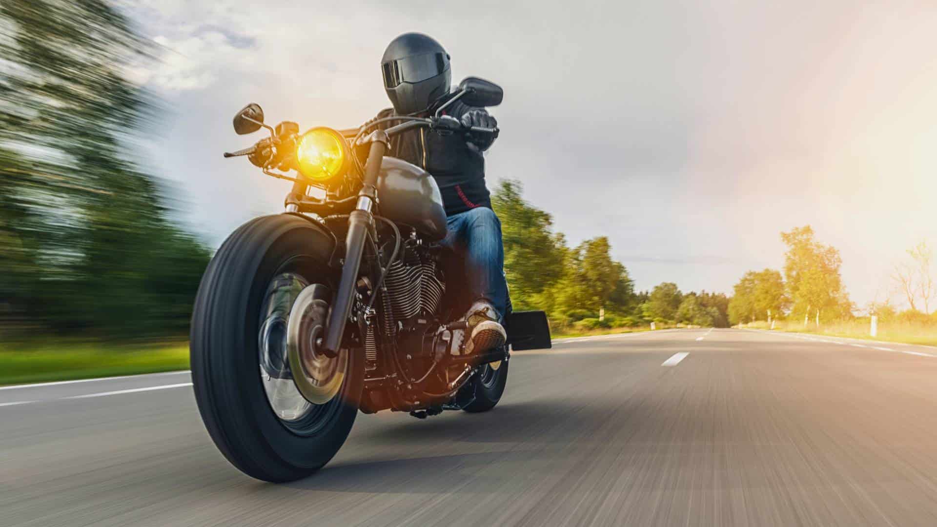 Moto financée et prête pour la route