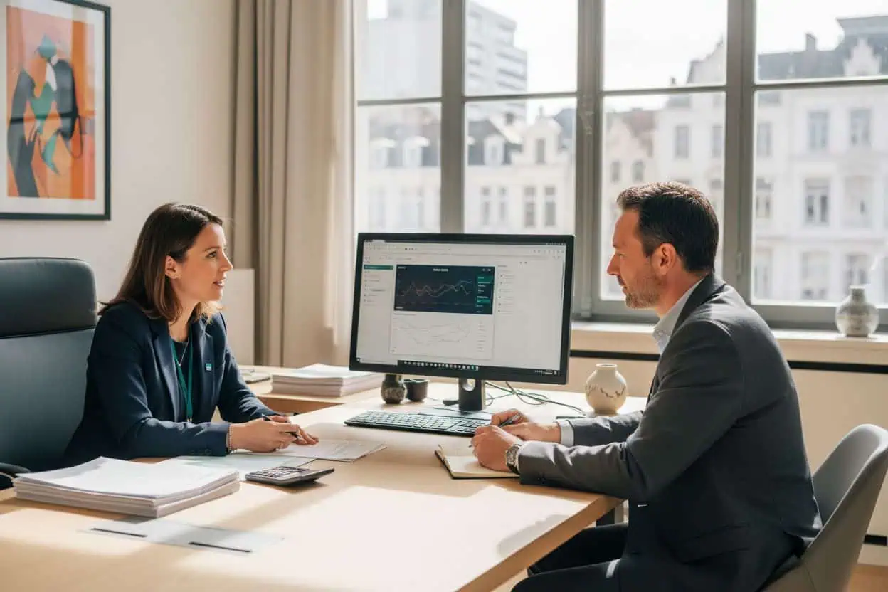 conseiller bancaire prêt Belgique