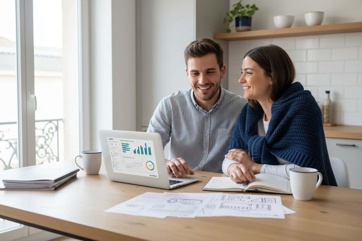 simulation de crédit, couple, planification