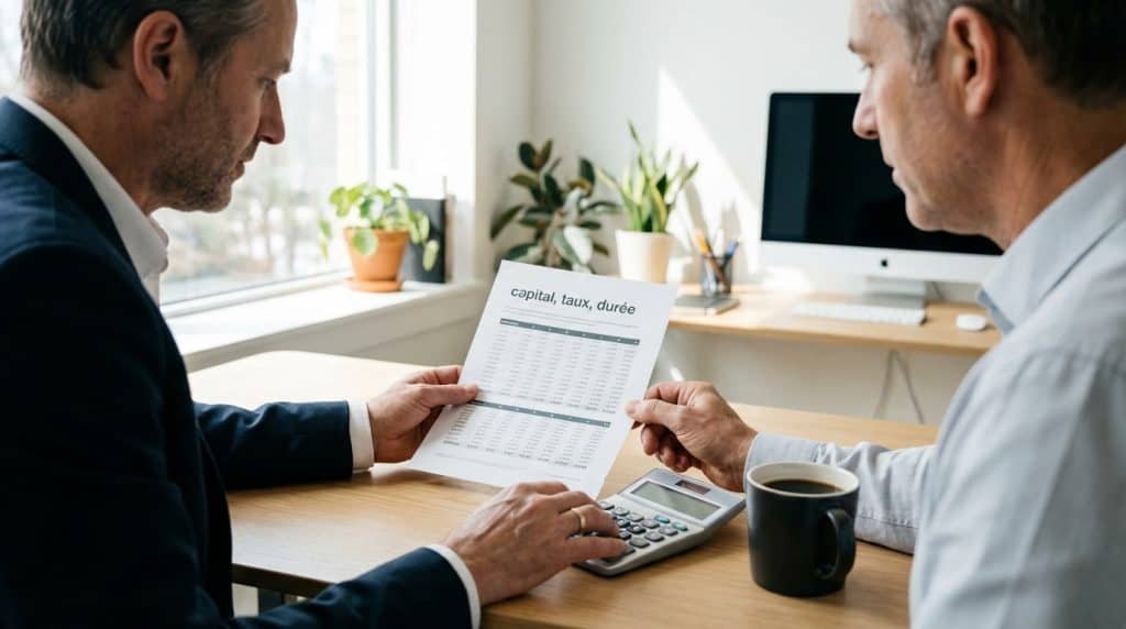 calcul hypothécaire données financières