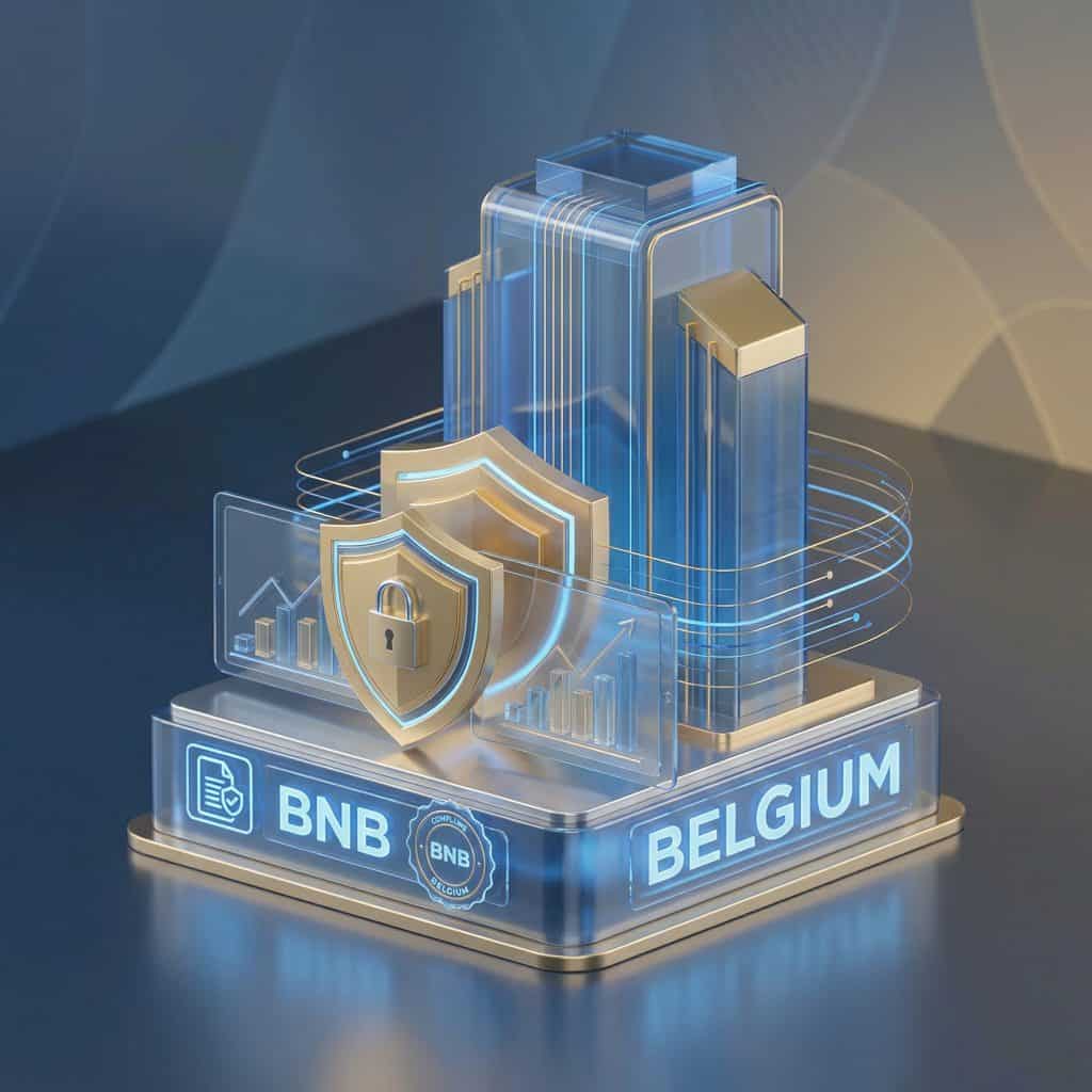 Illustration représentant le rôle de la Banque nationale de Belgique dans la régulation du crédit et la protection des consommateurs