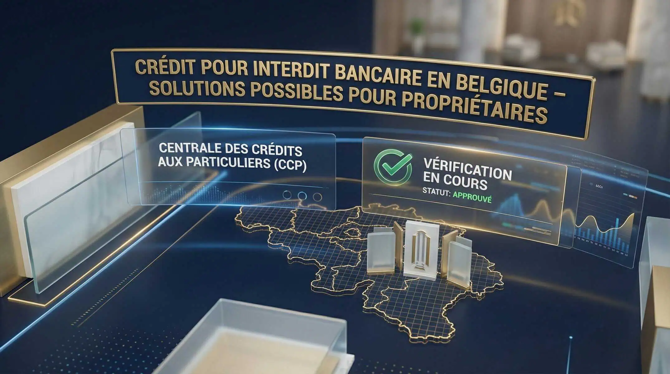 Demande de crédit pour interdit bancaire Belgique